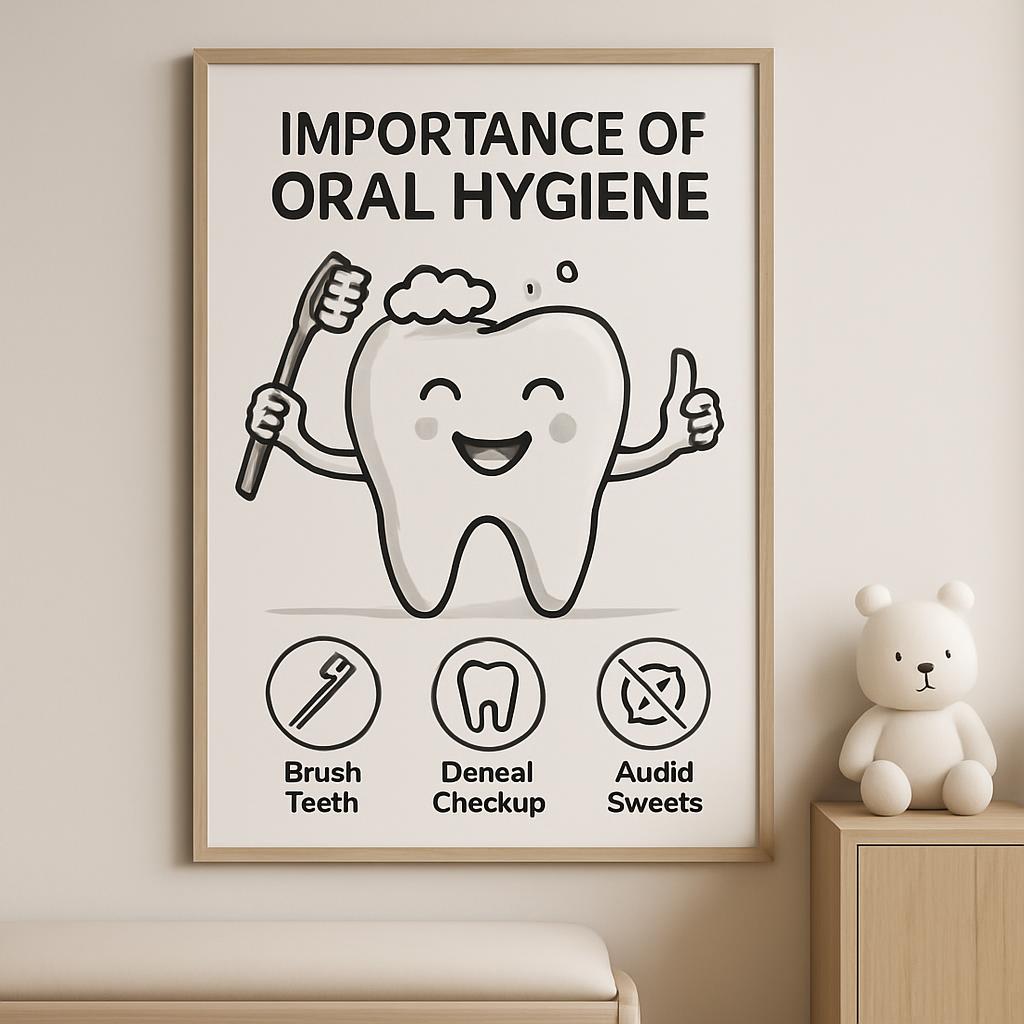 English (United States) The alt text for the image is "Importance Of Oral Hygiene".